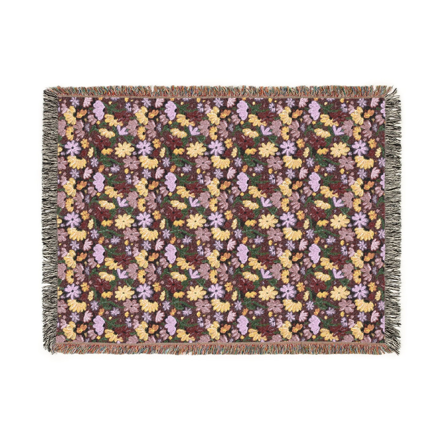Surprise Song Floral Piano Blanket