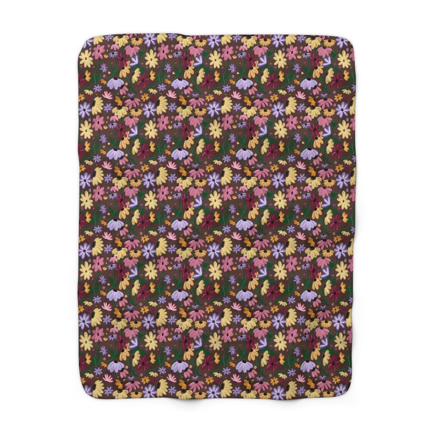 Surprise Song Floral Piano Blanket