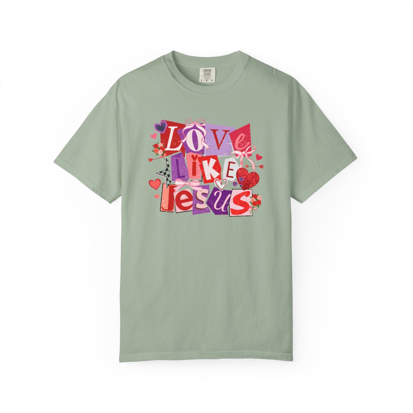 Love Like Jesus - Christian Comfort Colors T-Shirt