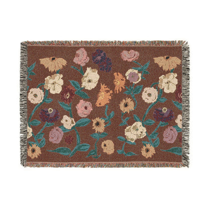 Floral Piano Surprise Song Woven Blanket - 2025 Concert Memory Keepsake