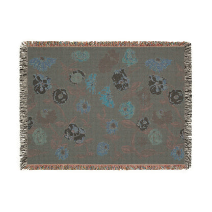 Floral Piano Surprise Song Woven Blanket - 2025 Concert Memory Keepsake