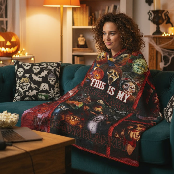 This Is My Horror Movie Watching Blanket