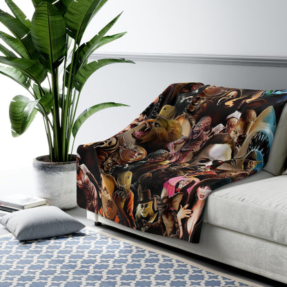 Horror Movie Gods Blanket