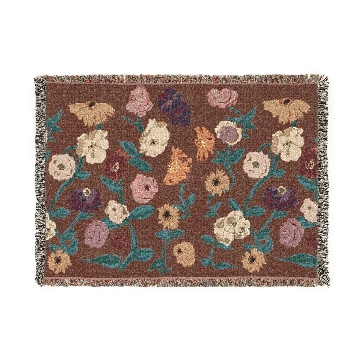 Floral Piano Surprise Song Woven Blanket - 2025 Concert Memory Keepsake