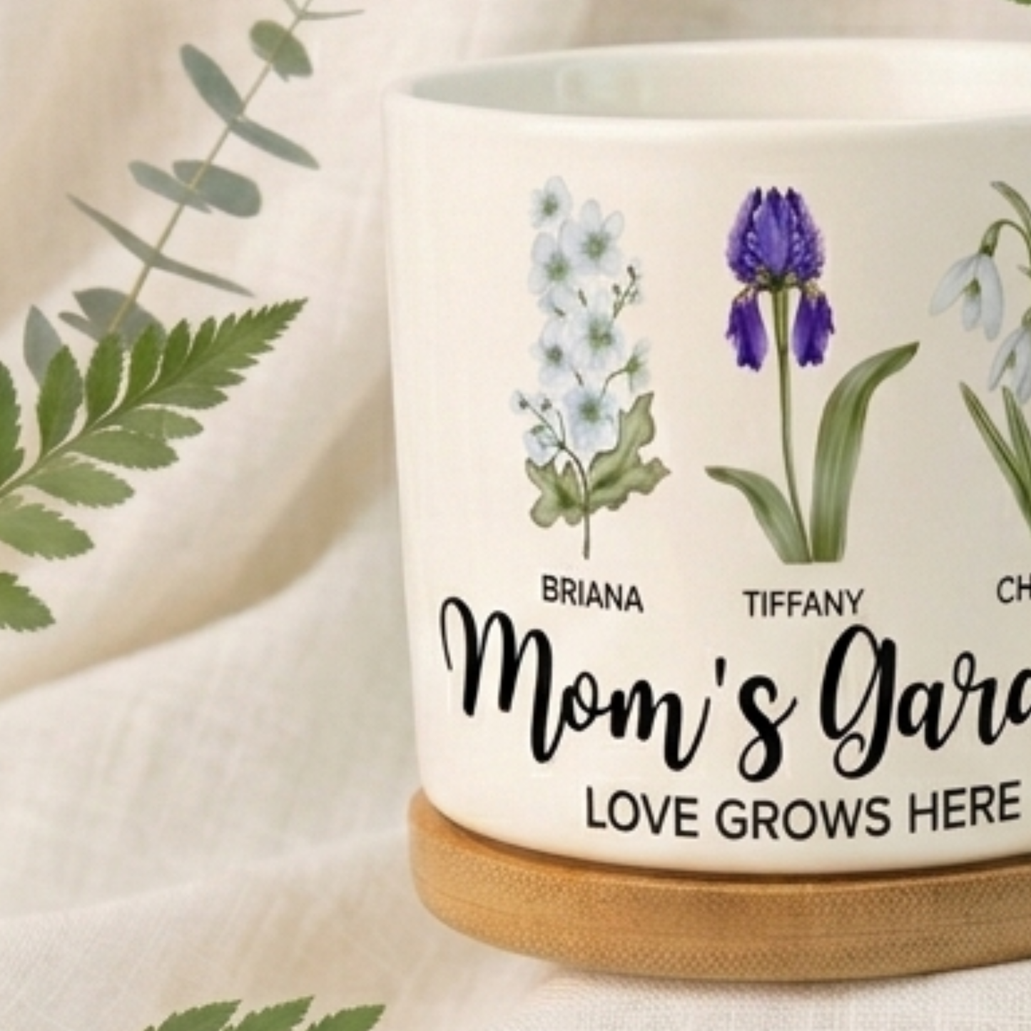 Personalized Flower Pot - Mother's Day Gift