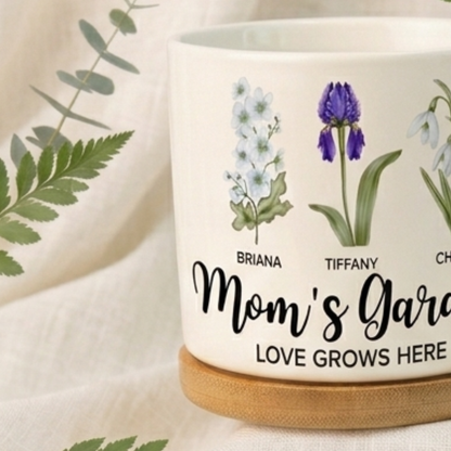 Personalized Flower Pot - Mother's Day Gift