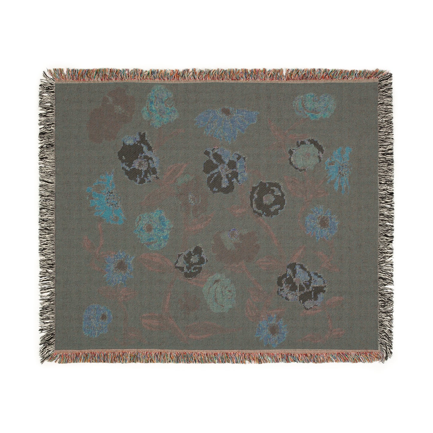 Floral Piano Surprise Song Woven Blanket - 2025 Concert Memory Keepsake