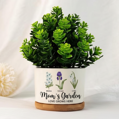 Personalized Flower Pot - Mother's Day Gift