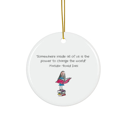 Sweet Matilda Ceramic Quote Decoration/Keepsake Ornament