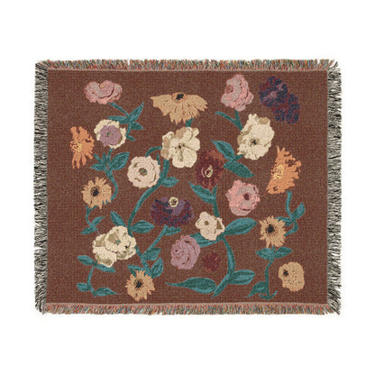 Floral Piano Surprise Song Woven Blanket - 2025 Concert Memory Keepsake