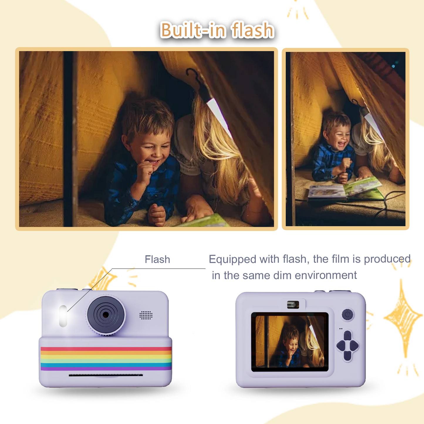 LumiPrint™ Instant Camera for Kids