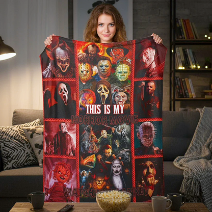 This Is My Horror Movie Watching Blanket