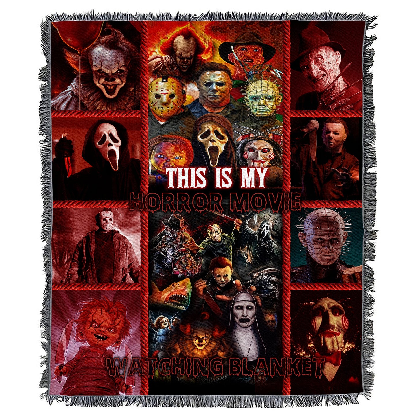 This Is My Horror Movie Watching Blanket