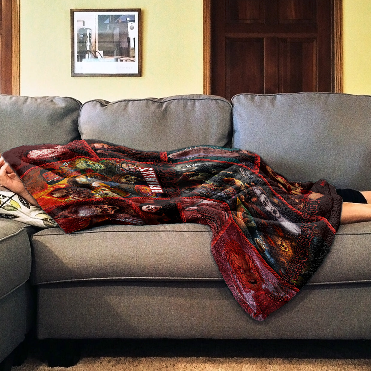 This Is My Horror Movie Watching Blanket