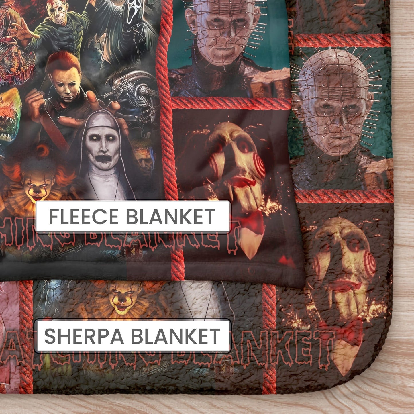 Horror Movie Gods Blanket
