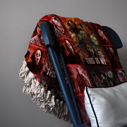 This Is My Horror Movie Watching Blanket