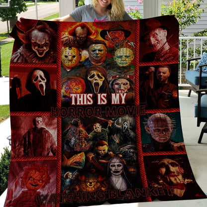 This Is My Horror Movie Watching Blanket
