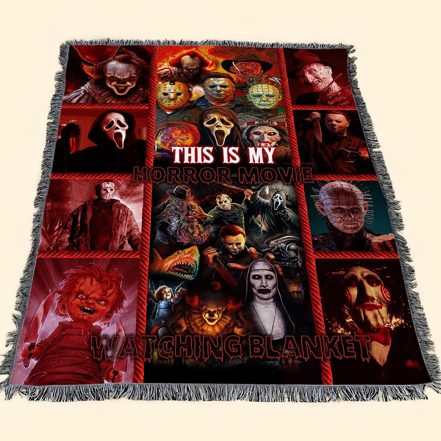 This Is My Horror Movie Watching Blanket